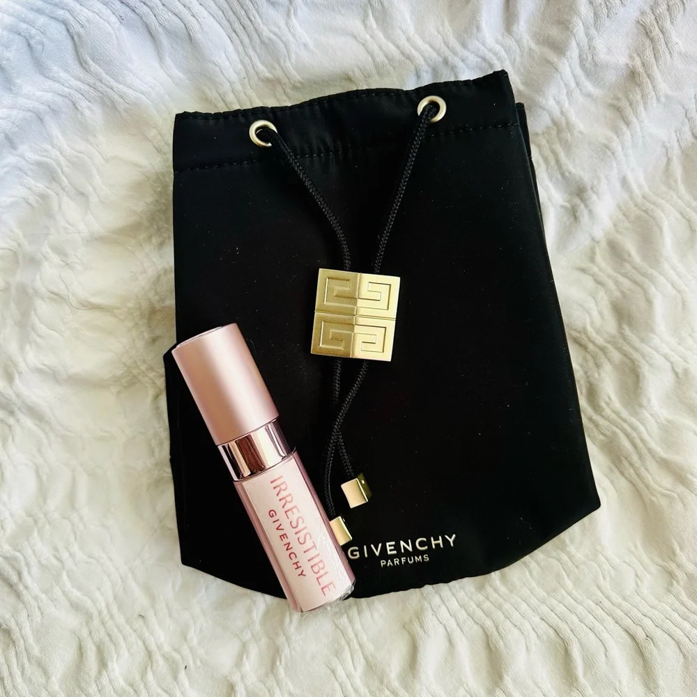 Givenchy Irresistible Small Black Bucket Bag & Fragrance